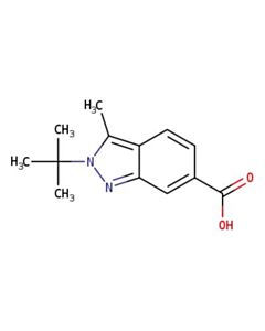 Astatech 2-TERT-BUTYL-3-METHYL-2H-INDAZOLE-6-CARBOXYLIC ACID; 1G; Purity 95%; MDL-MFCD28133516